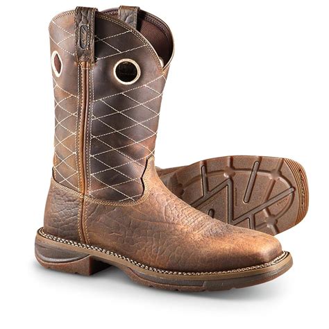 Durango boot - Durango ® was founded in Flowery Branch, Georgia in 1966 and later moved its headquarters to Franklin, Tennessee. Lightweight, tough, and unbelievably comfortable, Durango ® boots has been designing innovative western boots for decades. Whether you’re riding and roping; on the job, or on the town, Durango ® boots are made for what you do. 